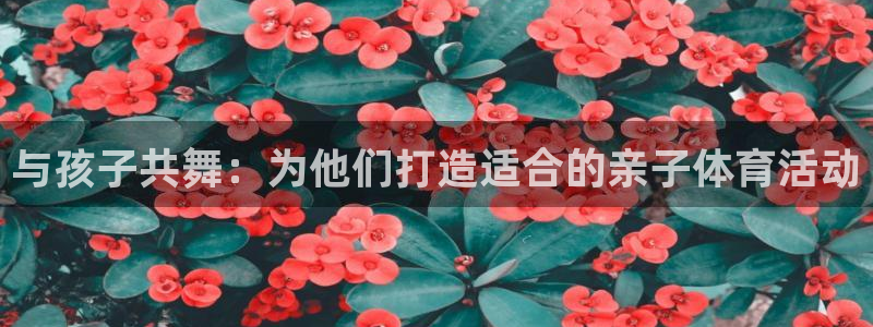 与孩子共舞：为他们打造适合的亲子体育活动
