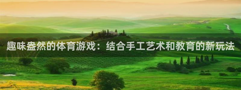 趣味盎然的体育游戏：结合手工艺术和教育的新玩法